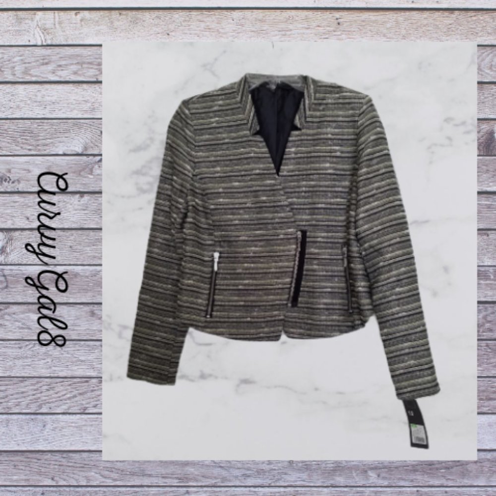 🔥 Sale 3 for 20🔥 Mossimo Women's Jacket with Zipper Accents Size 12